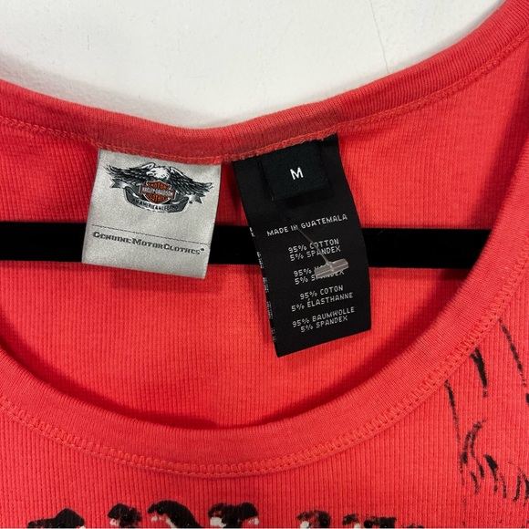 HARLEY DAVIDSON tank top Q25 - Picture 5 of 6